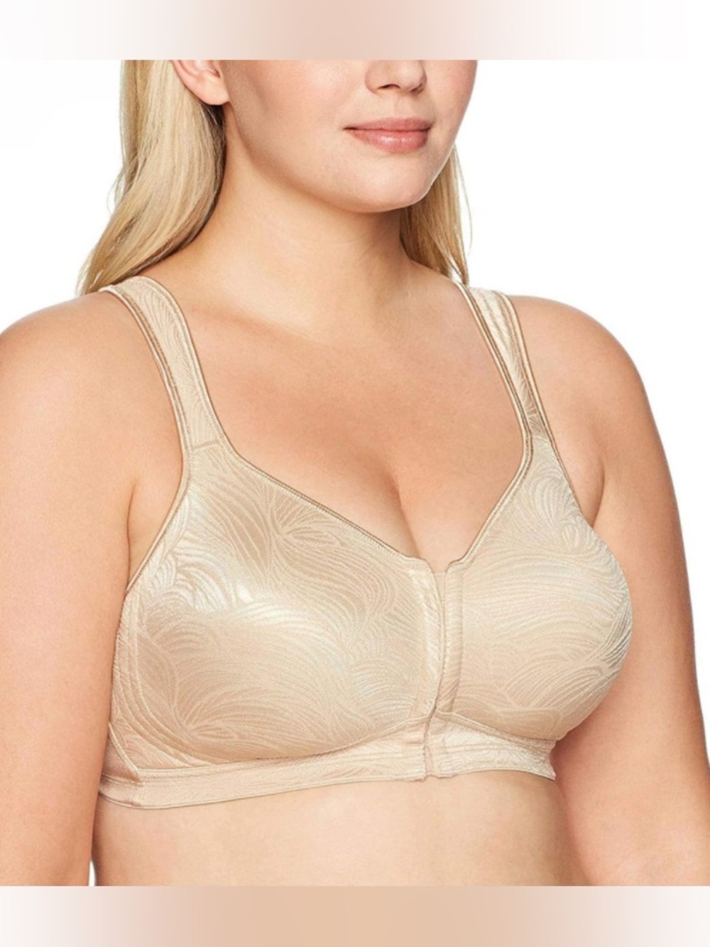 Playtex Women's Wireless Bra, 18 Hour Plus-Size Bras Nude 40B